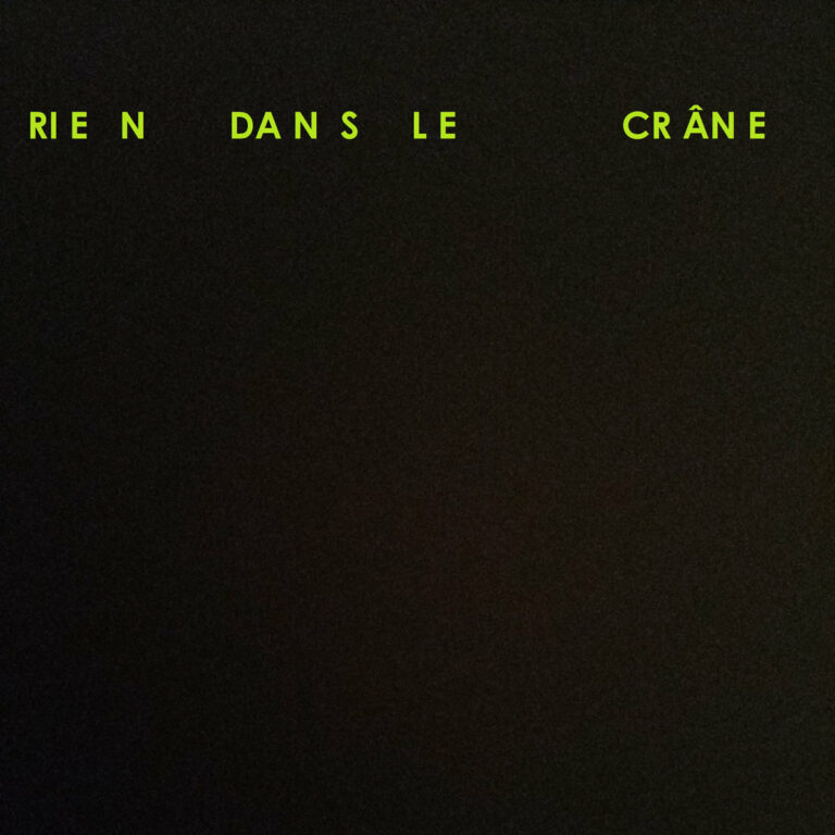 Rien dans le crâne